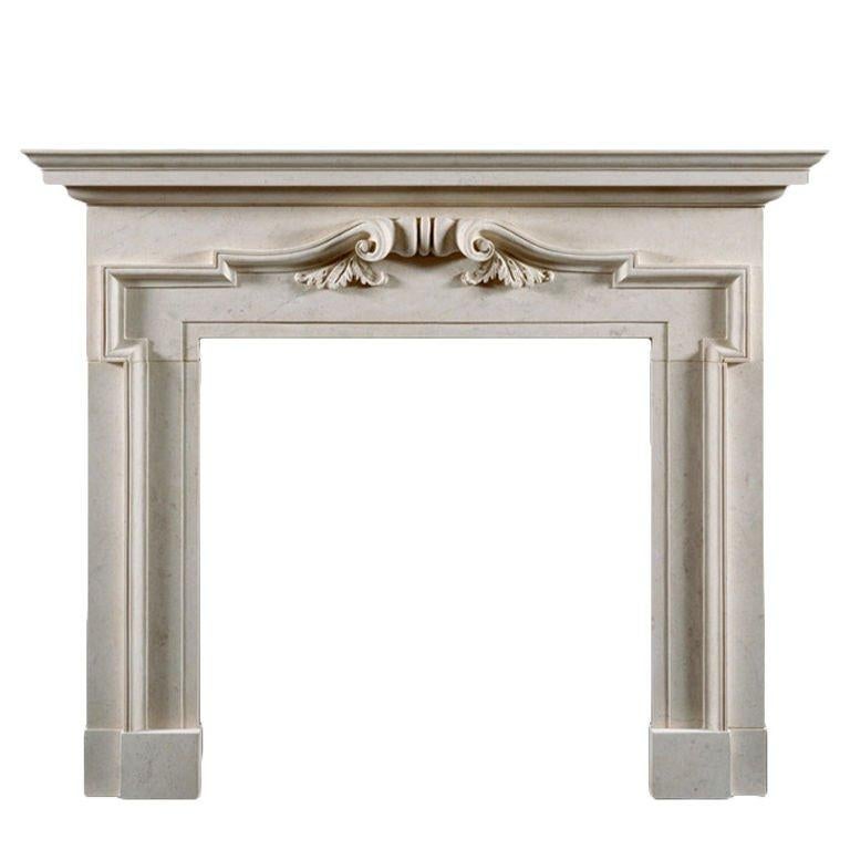 British The Sitwell Fireplace Mantle For Sale