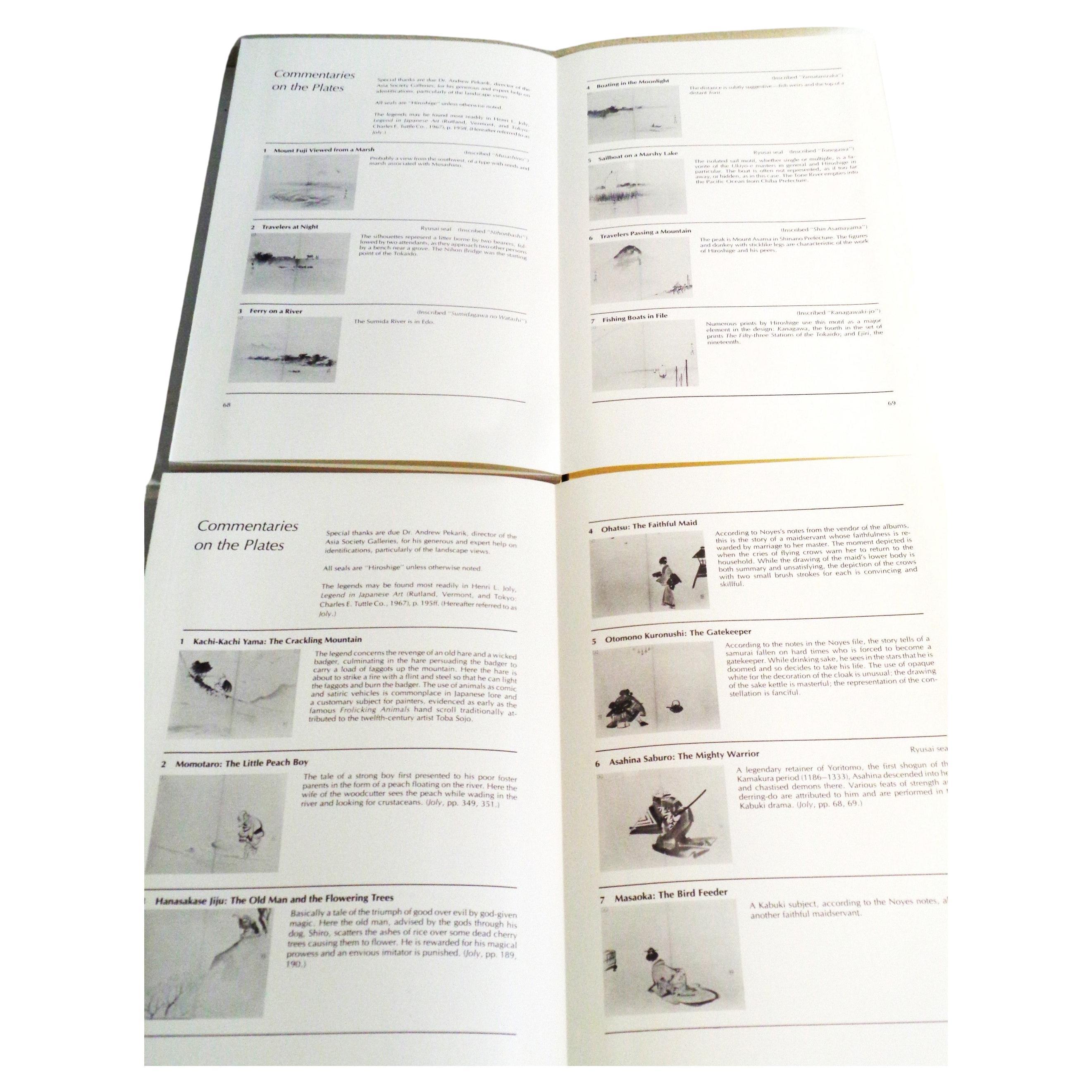 The Sketchbooks of Hiroshige, 1984 George Braziller - 1st Edition 2