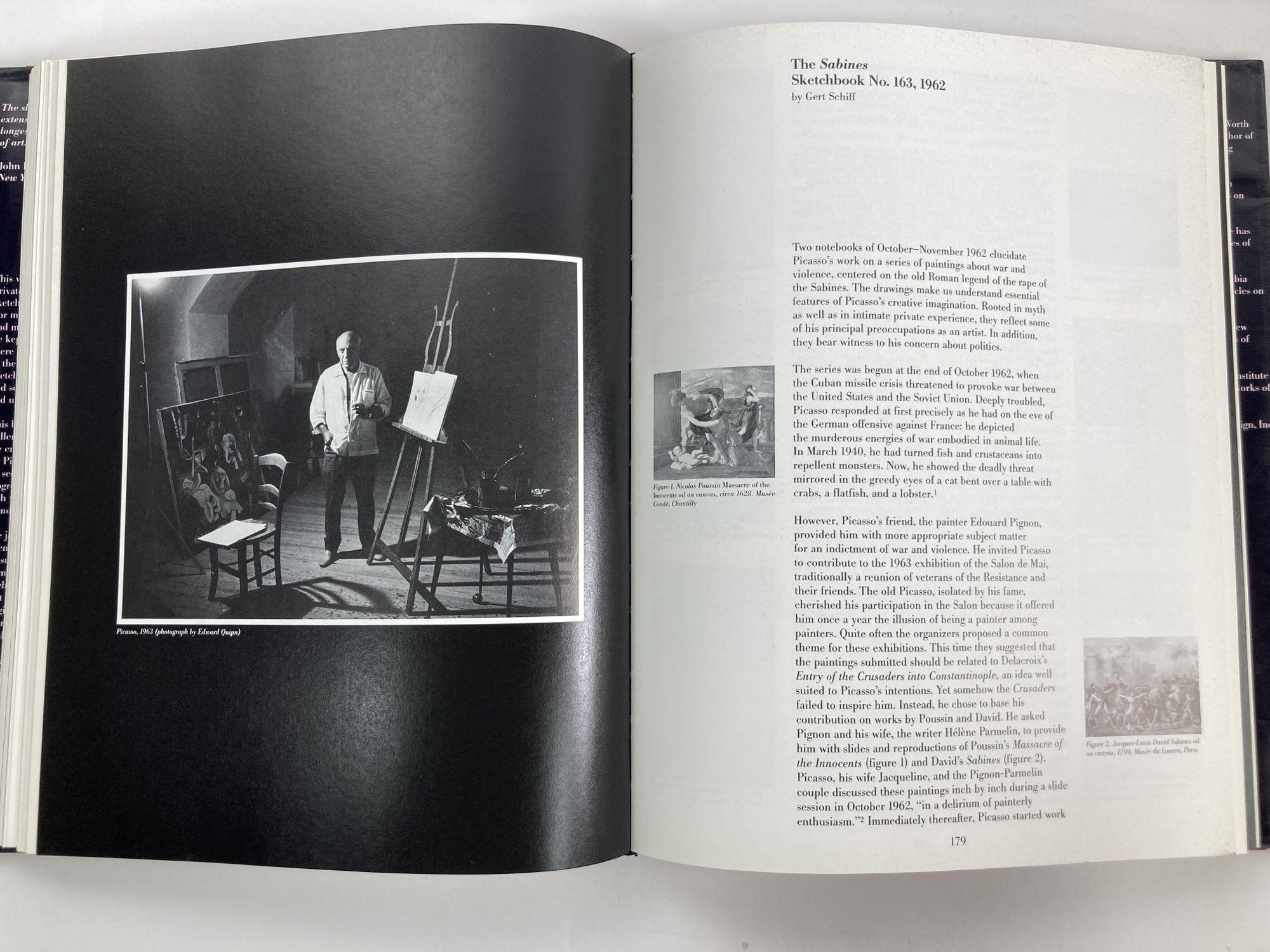 Les carnets de croquis de Picasso « Je Suis Le Cahier », livre à couverture rigide, 1ère édition 1986 en vente 3