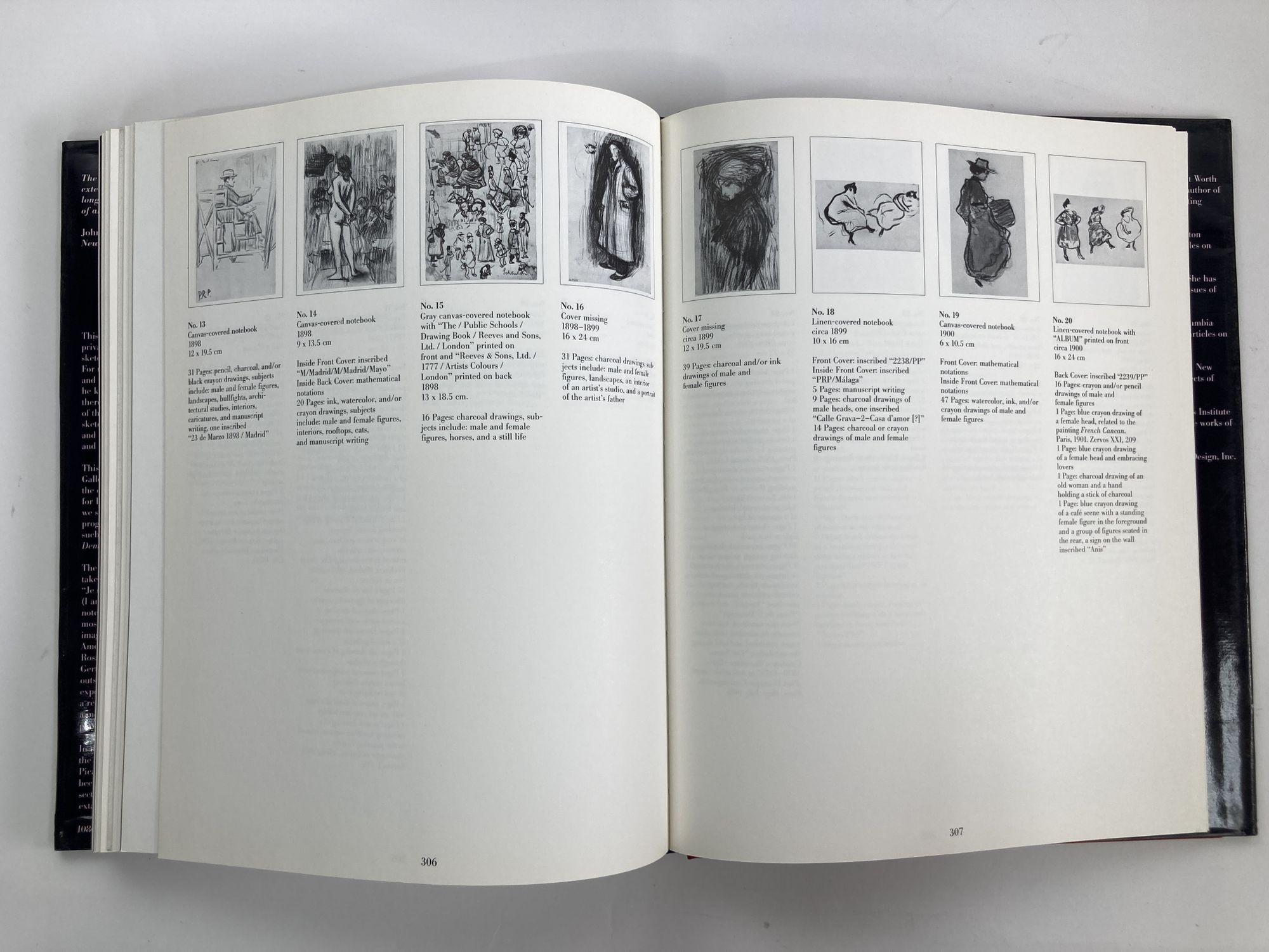 Les carnets de croquis de Picasso « Je Suis Le Cahier », livre à couverture rigide, 1ère édition 1986 en vente 9
