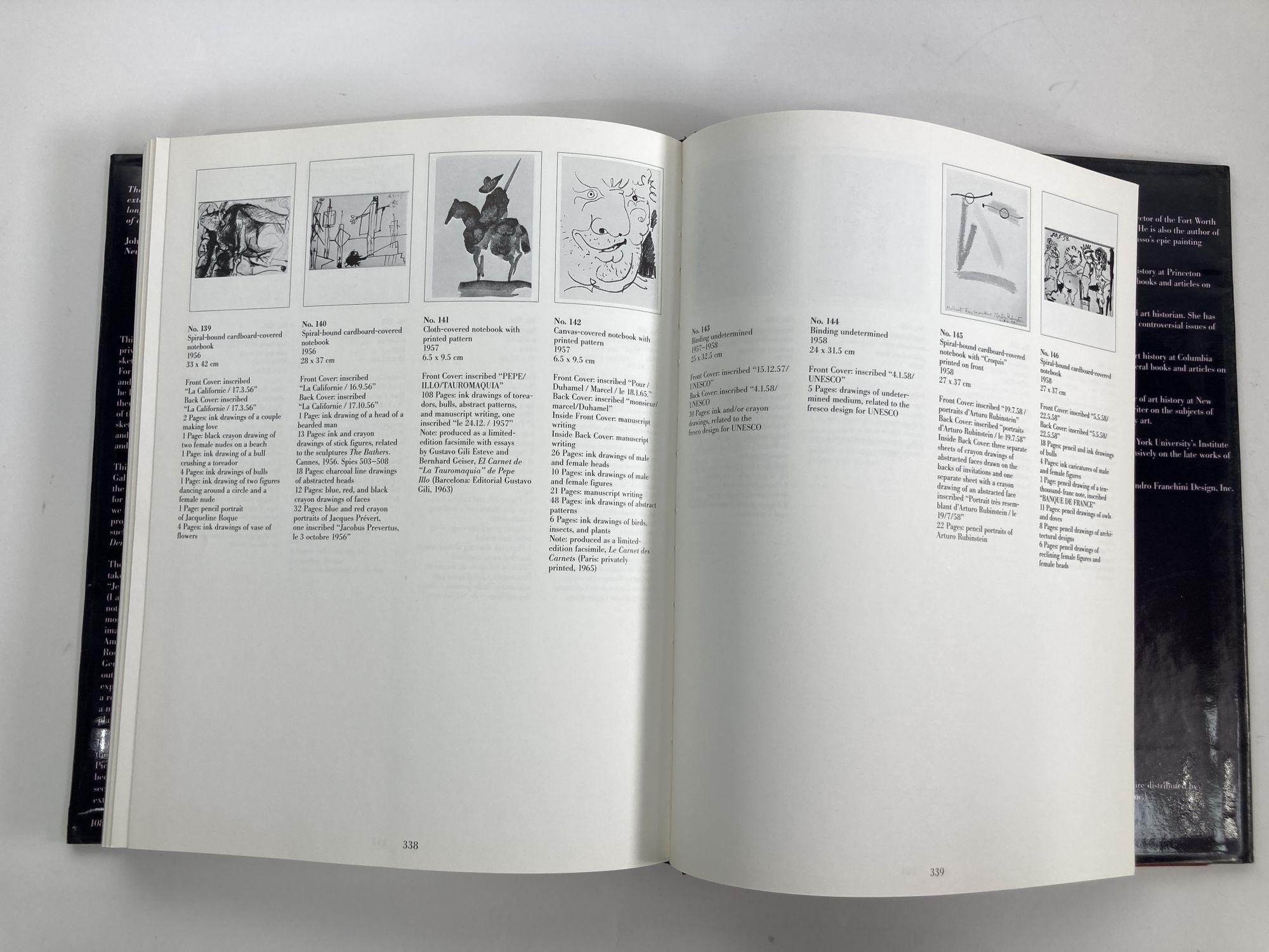 Les carnets de croquis de Picasso « Je Suis Le Cahier », livre à couverture rigide, 1ère édition 1986 en vente 10