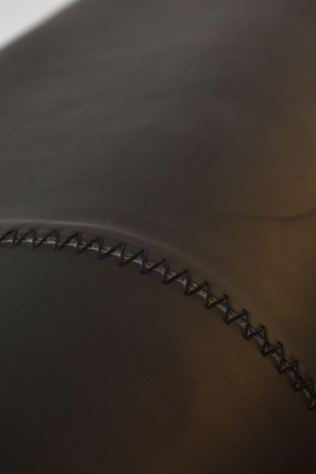 Skin Sofa by Jean Nouvel for Molteni & C. Black Leather In Good Condition In London, GB