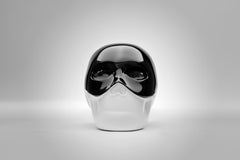 IL TESCHIO "Fantasma di  Venezia",  scultura in resina dipinta a mano di Gio Pagani