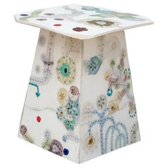 Sky Contained My Garden Side Table, by Isabel Rower with Swarovski Crystals