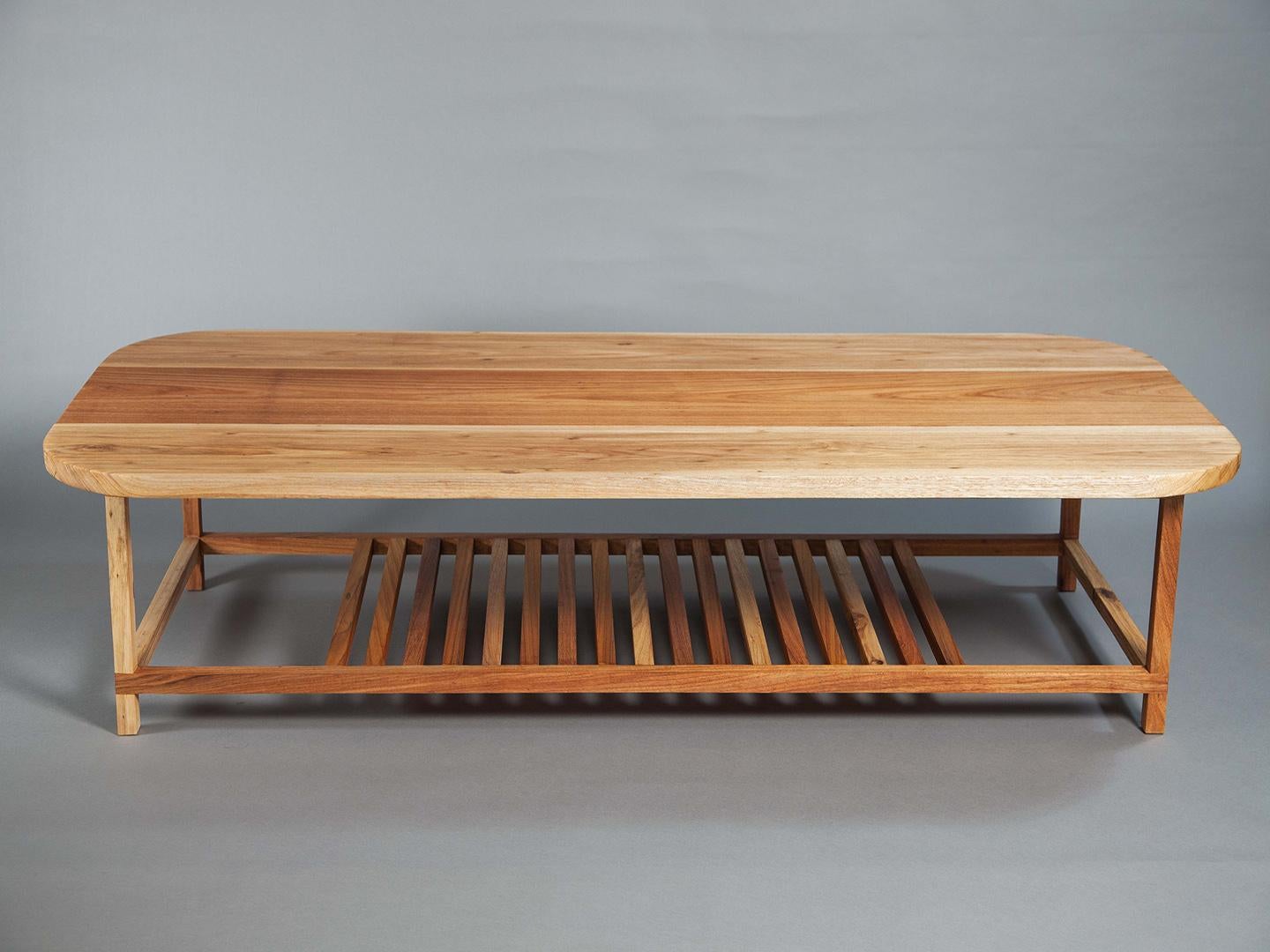 The Slatted. Brazilian Solid Wood Design by Amilcar Oliveira For Sale 9