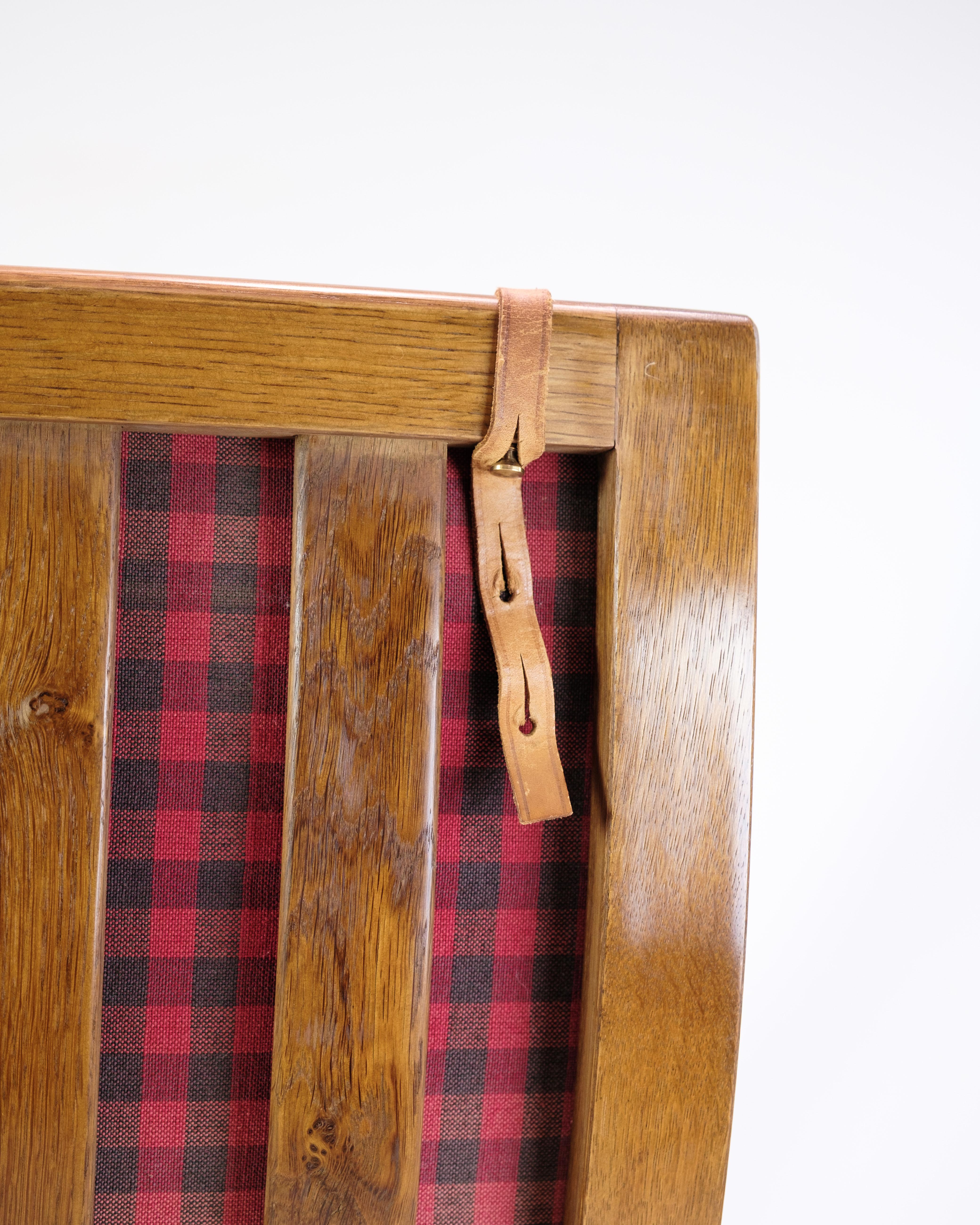 Sedia a slitta modello BM2254 in Oak oliato di Børge Mogensen in vendita 3