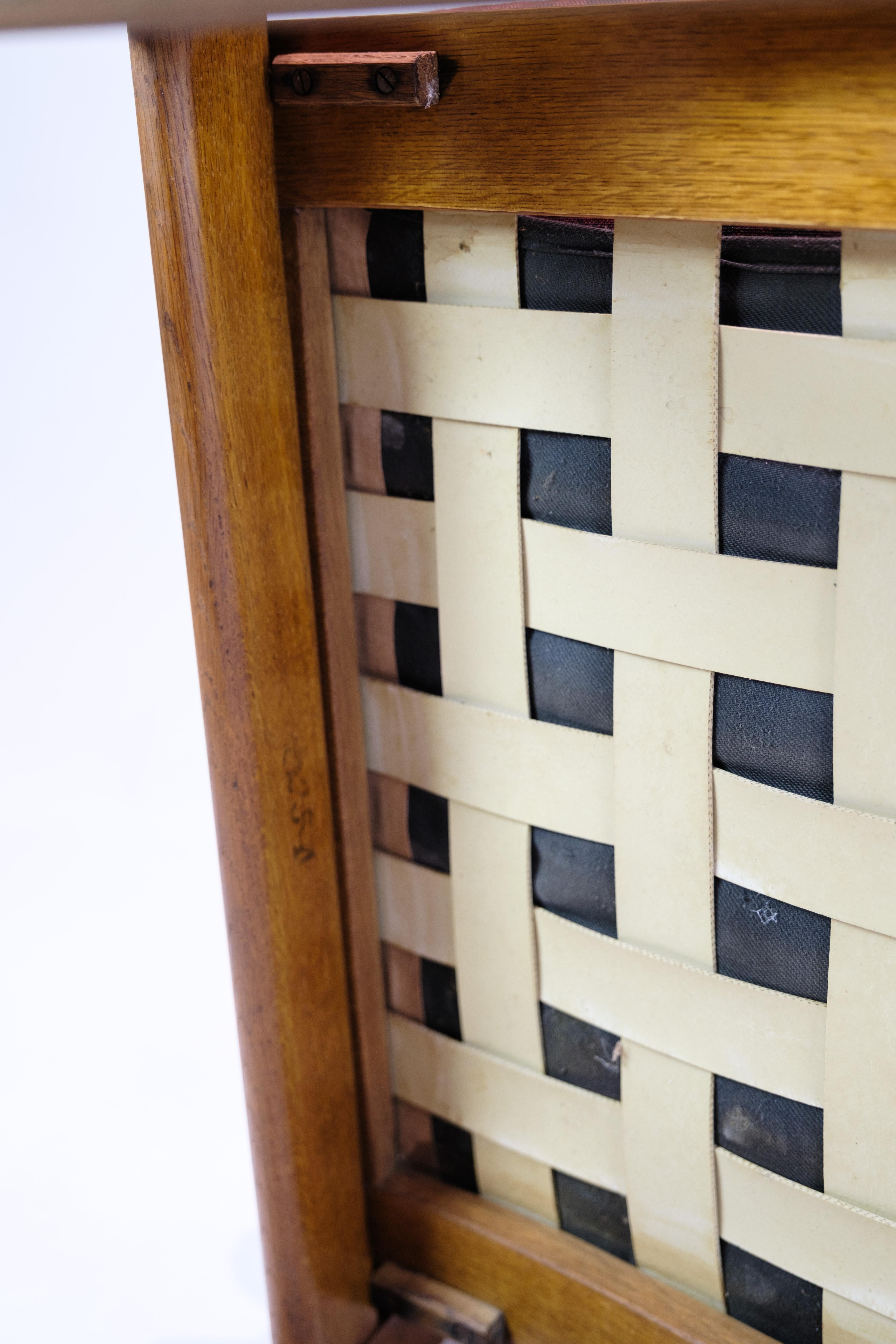 Sedia a slitta modello BM2254 in Oak oliato di Børge Mogensen in vendita 6