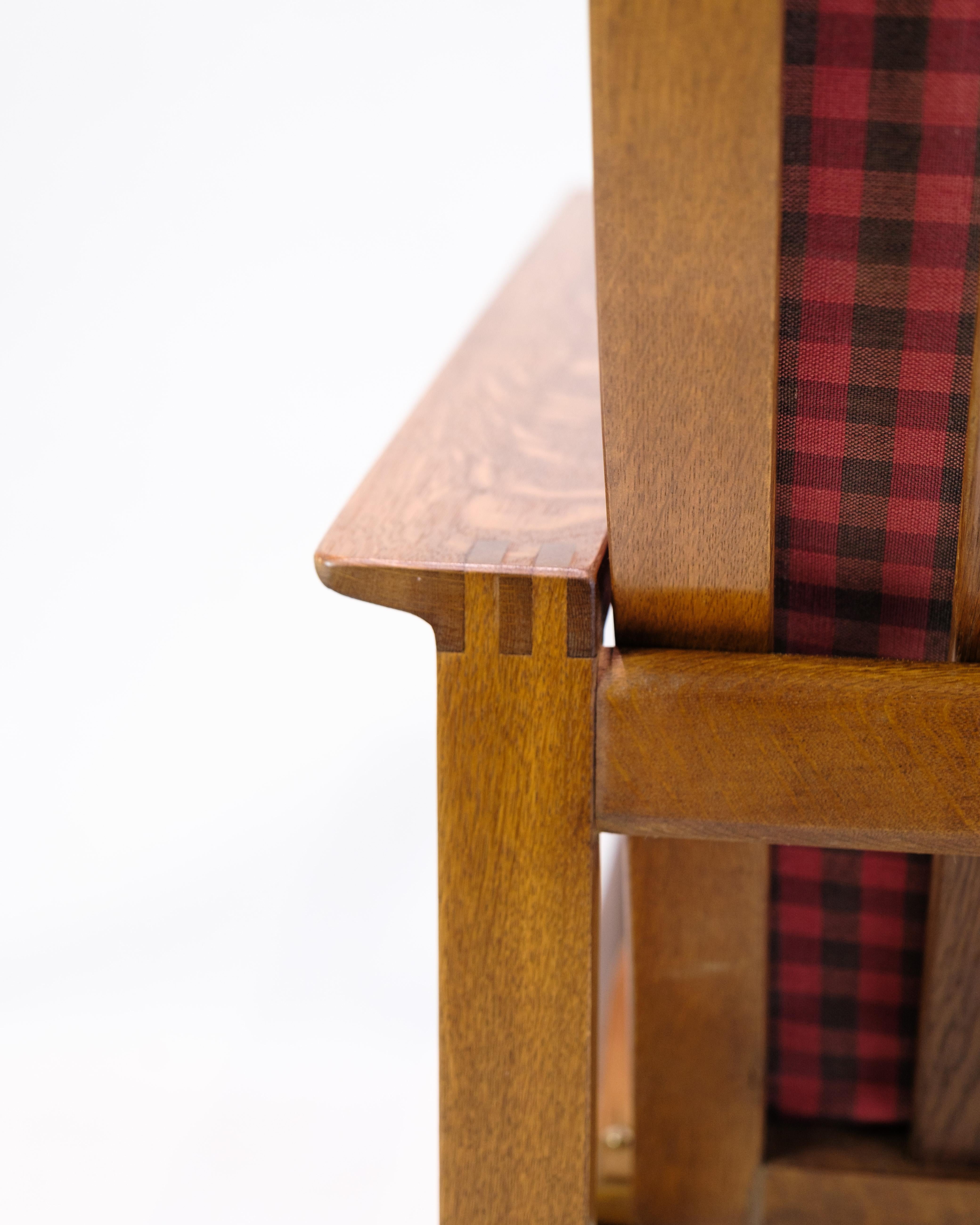 Sedia a slitta modello BM2254 in Oak oliato di Børge Mogensen in vendita 1