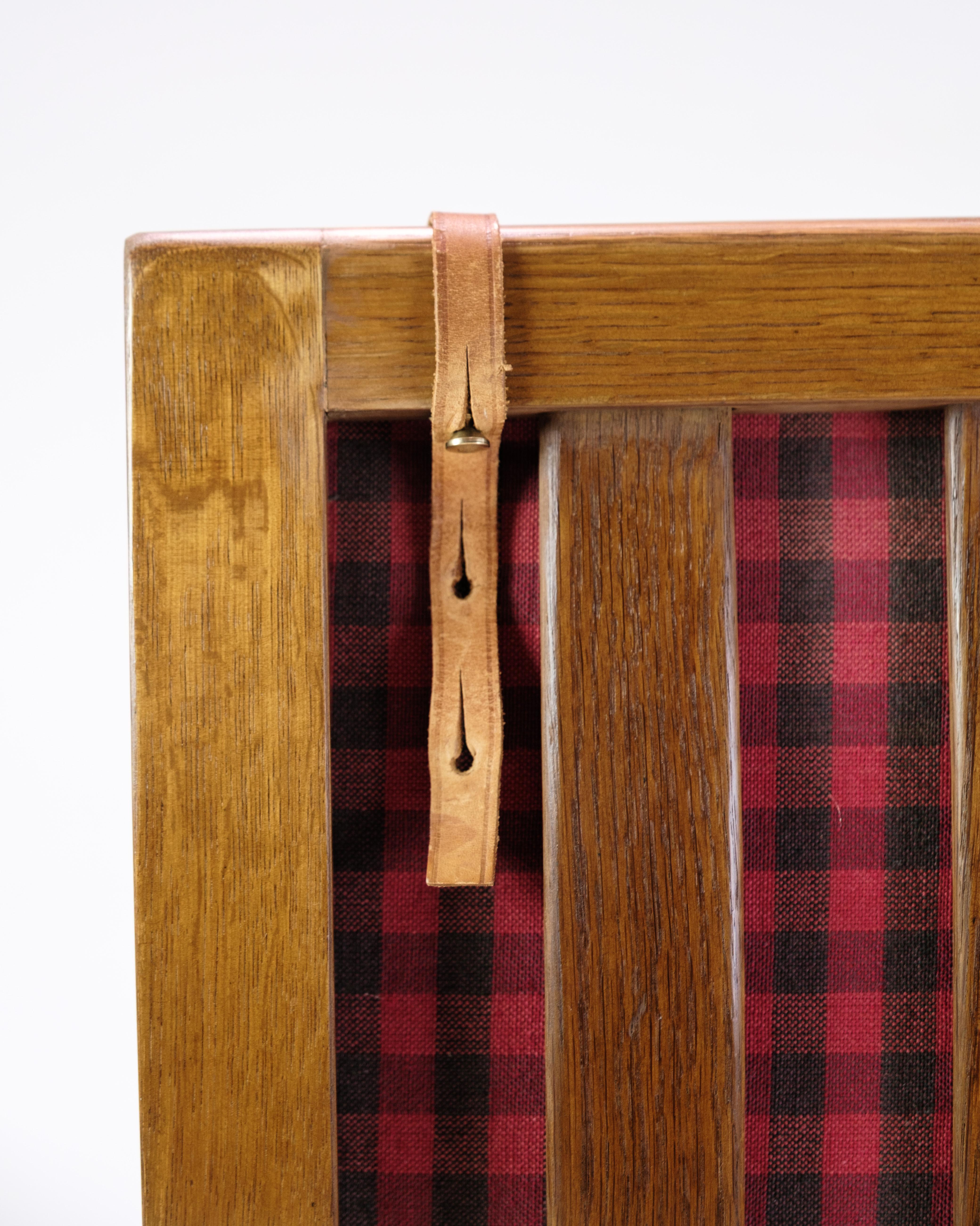 Sedia a slitta modello BM2254 in Oak oliato di Børge Mogensen in vendita 2