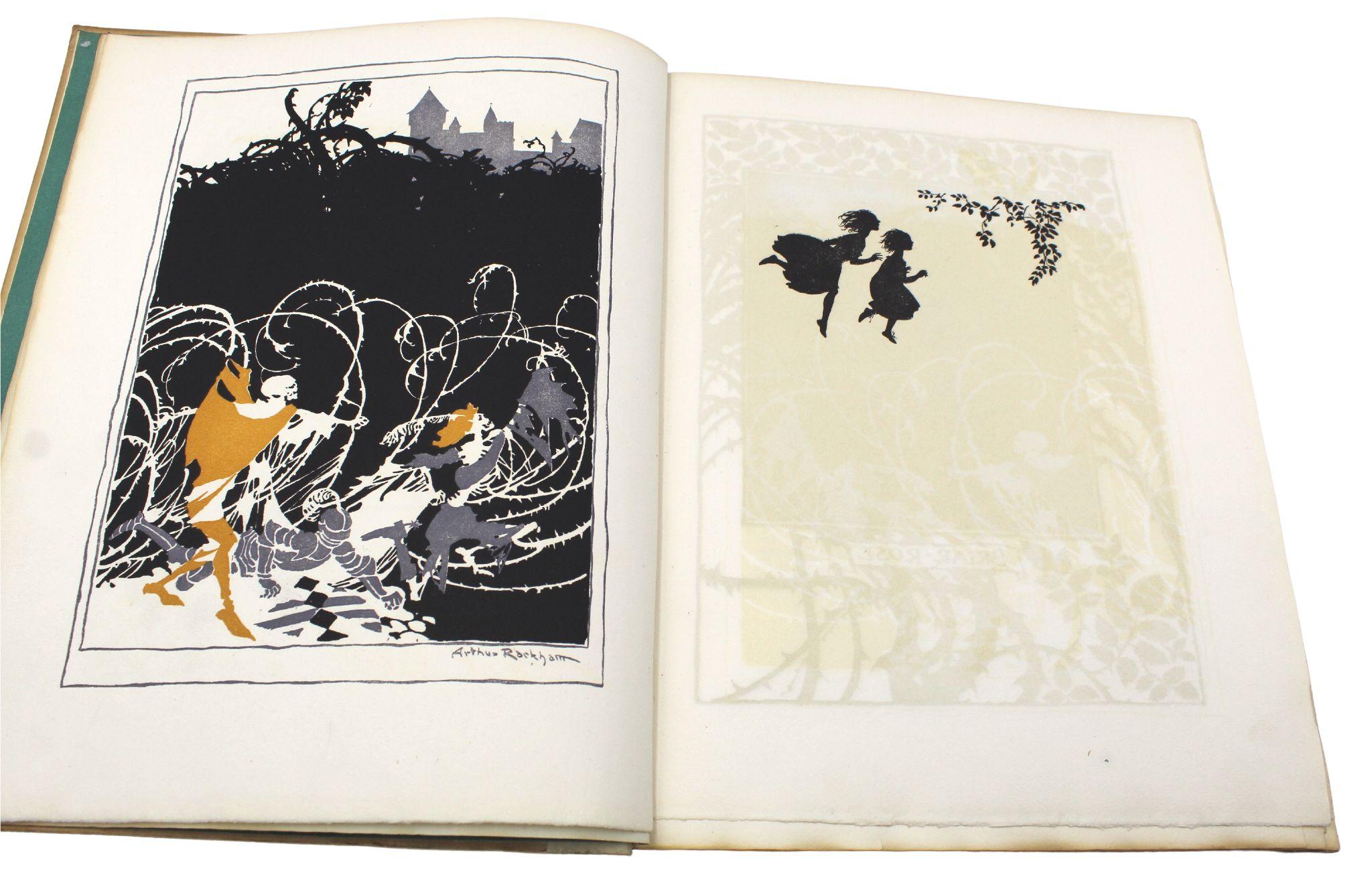 Embossed The Sleeping Beauty, by C. S. Evans, Signed by Arthur Rackham, Limited Edition For Sale