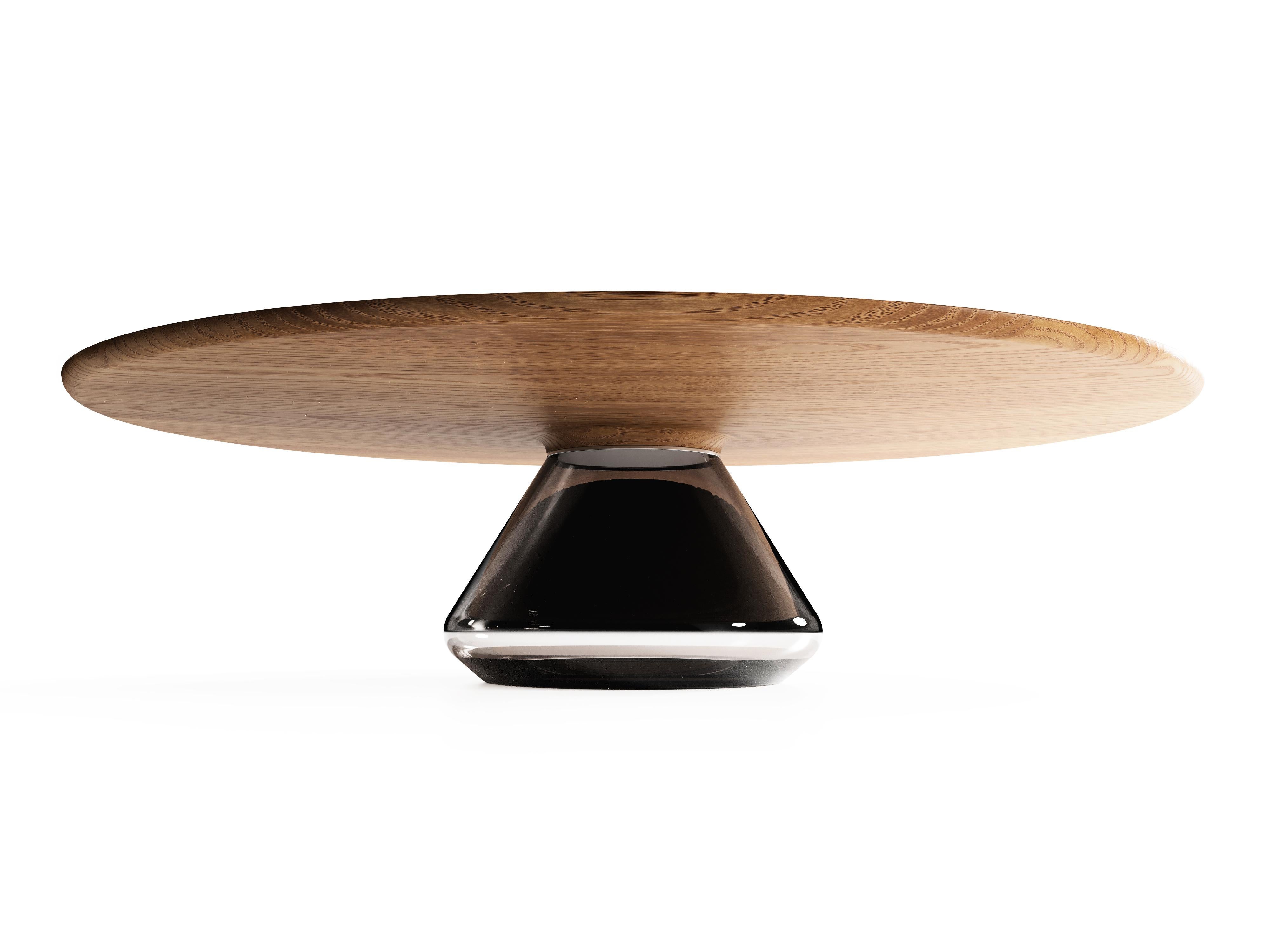 Smoky Eclipse I, Limited Edition Coffee Table by Grzegorz Majka In New Condition For Sale In Geneve, CH