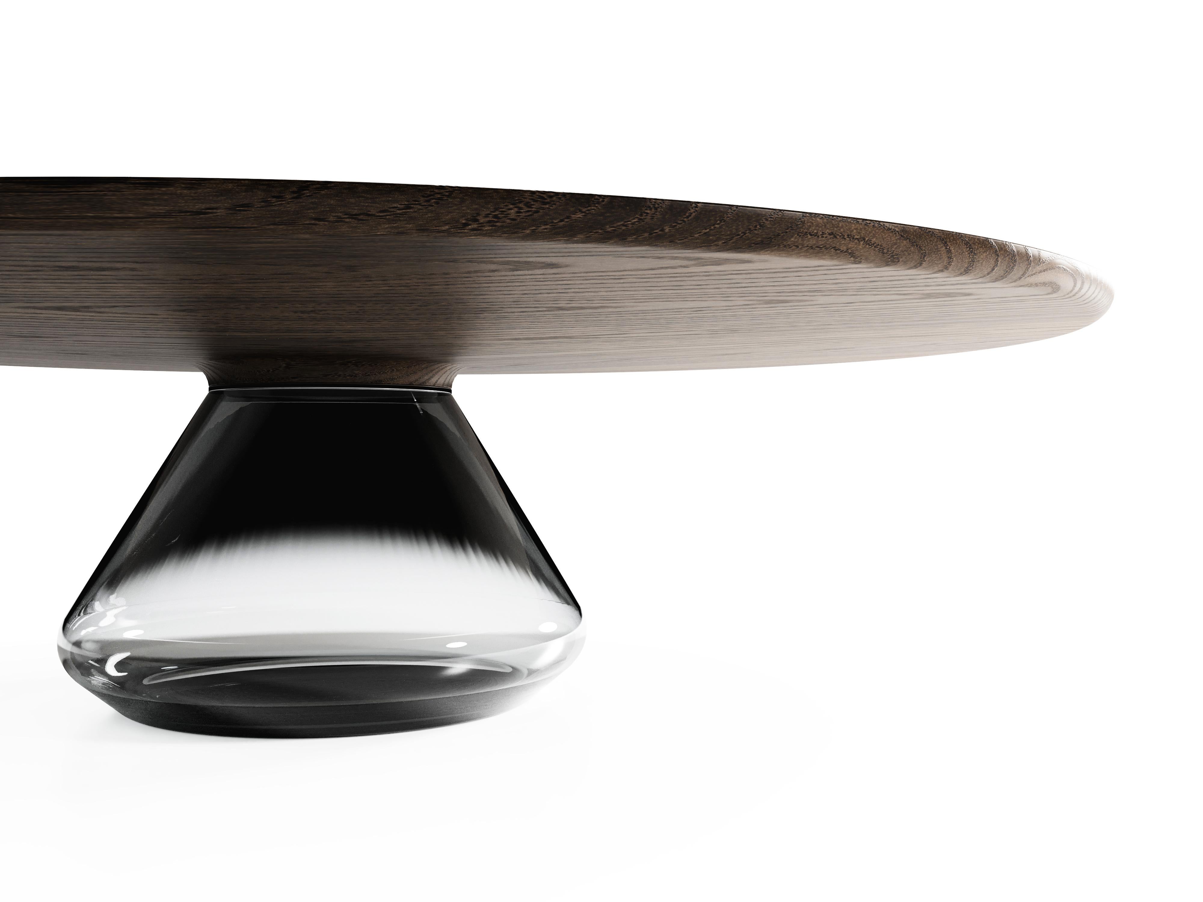 Smoky Eclipse I, Limited Edition Coffee Table by Grzegorz Majka In New Condition For Sale In Geneve, CH