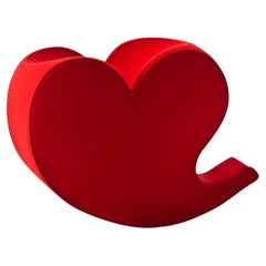The Soft Heart Lounge Chair en rouge, Ron Arad pour Moroso Italia, années 1990