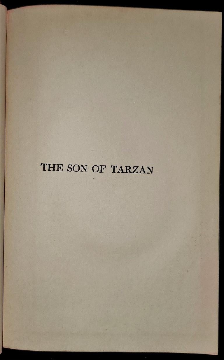 The Son of Tarzan, Erstausgabe (Romantik) im Angebot