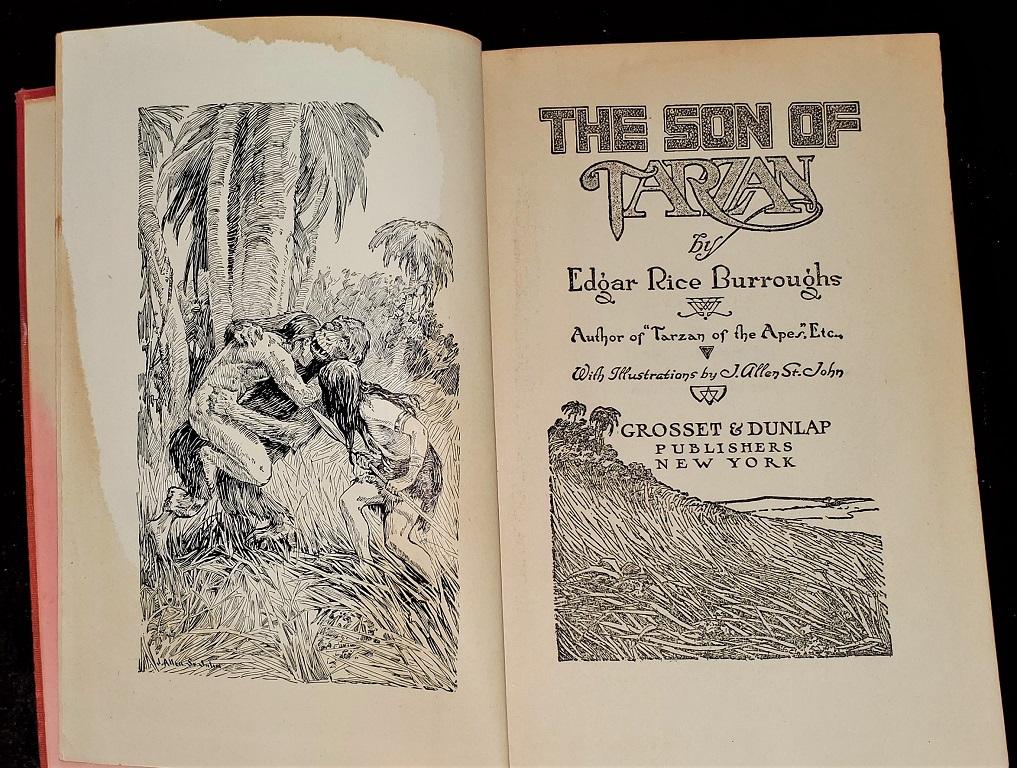 son of tarzan first edition