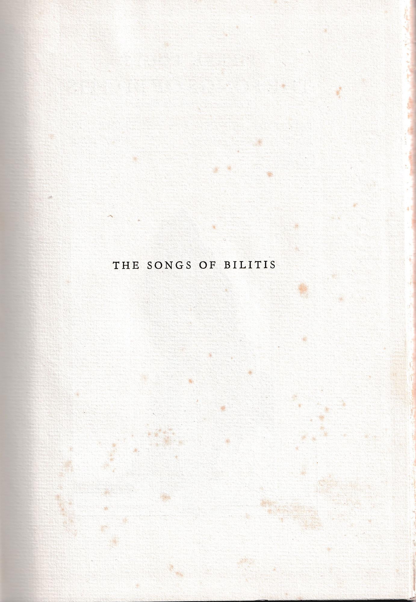 The Song of Bilitis by Pierre Louÿs, Willy Pogany Illustrator For Sale 7