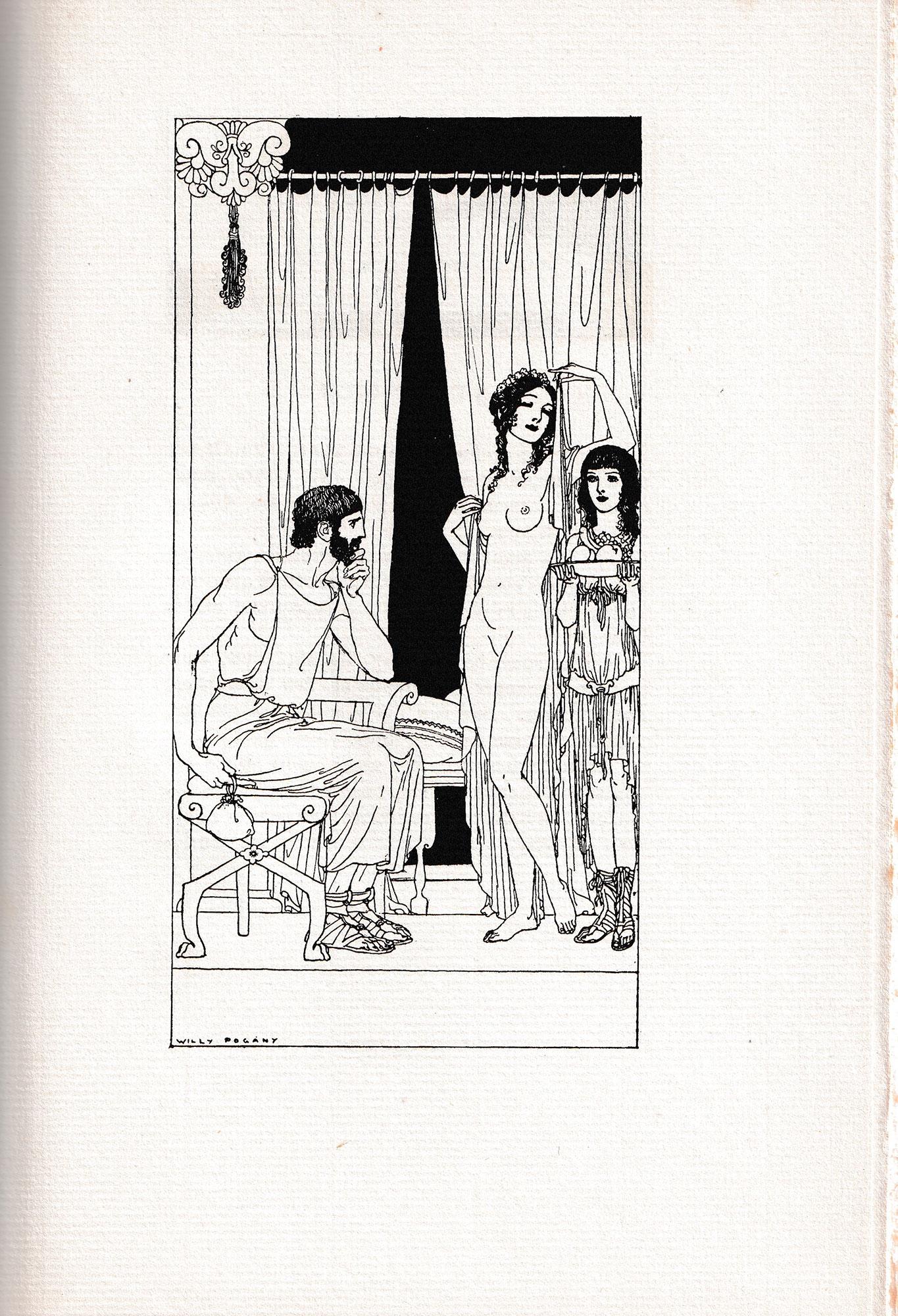 The Song of Bilitis by Pierre Louÿs, Willy Pogany Illustrator For Sale 1
