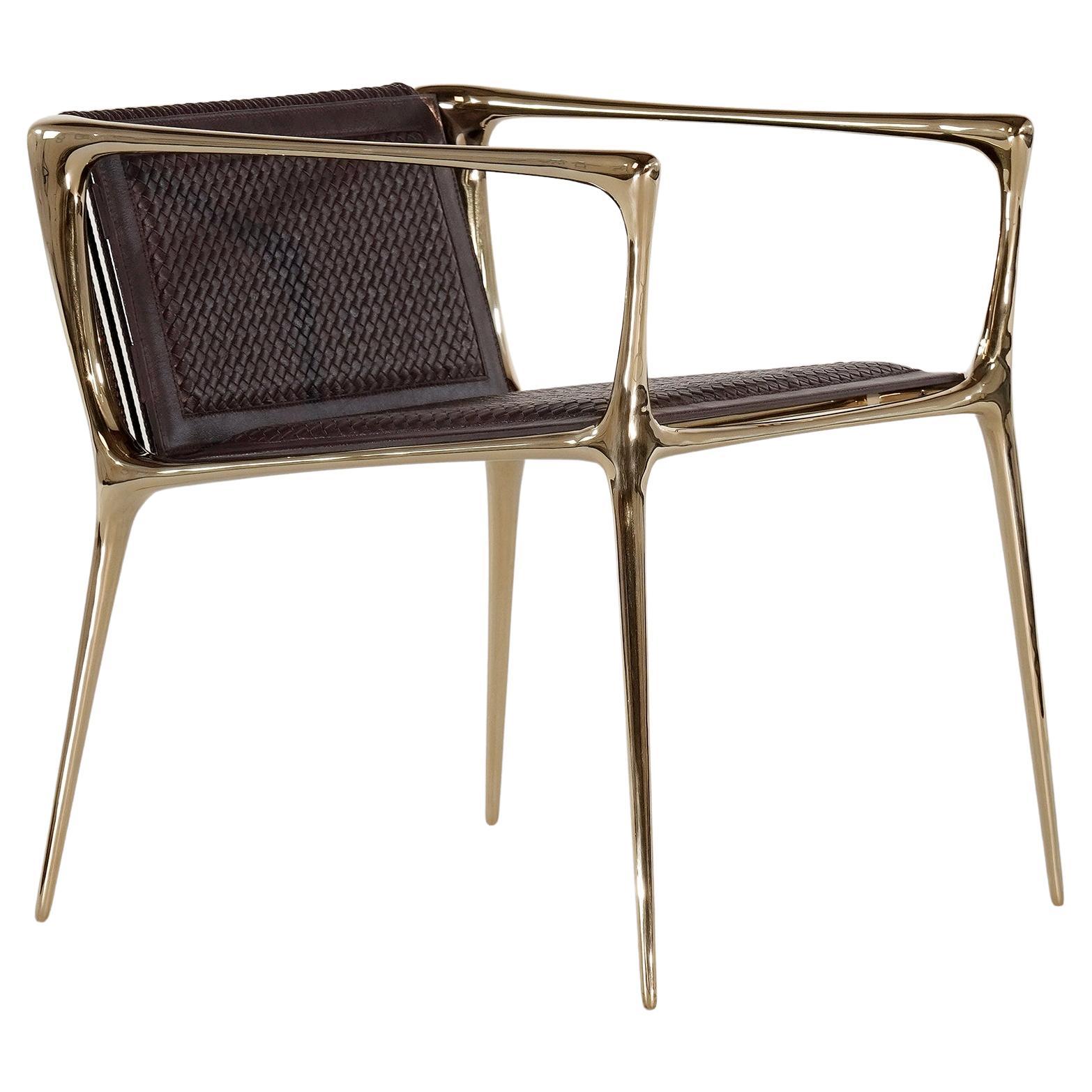 The Sophiel Chair , Woven Leather