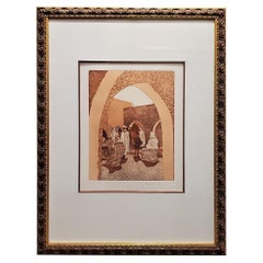 "Il Souk" Acquaforte in edizione limitata di Guillaume Azoulay