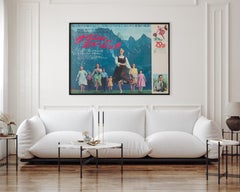The Sound of Music 1965 Japanese B1 'Roadshow' Film Poster