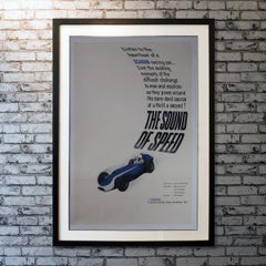 The Sound of Speed, Unframed Poster, 1962