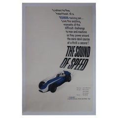 The Sound of Speed, affiche non encadrée, 1962