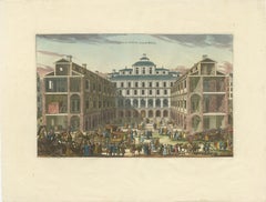 The Southern Courthouse of Stockholm: An Engraving by Willem Swidde, 1691