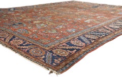The Sovereign Noble: Late 19th Century Persian Bakshaish Masterpiece of Grandeur