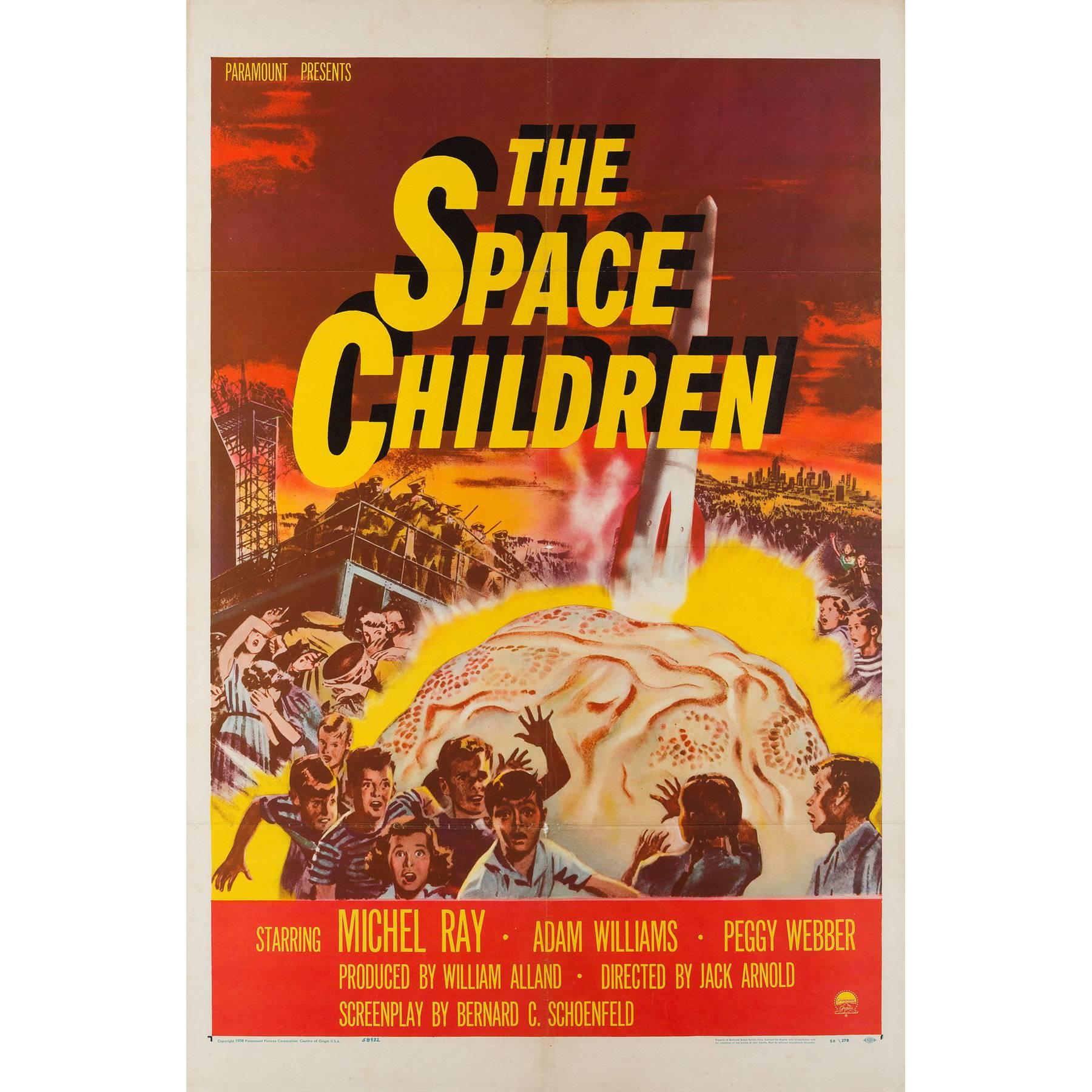 "The Space Children" US Film Poster, 1958