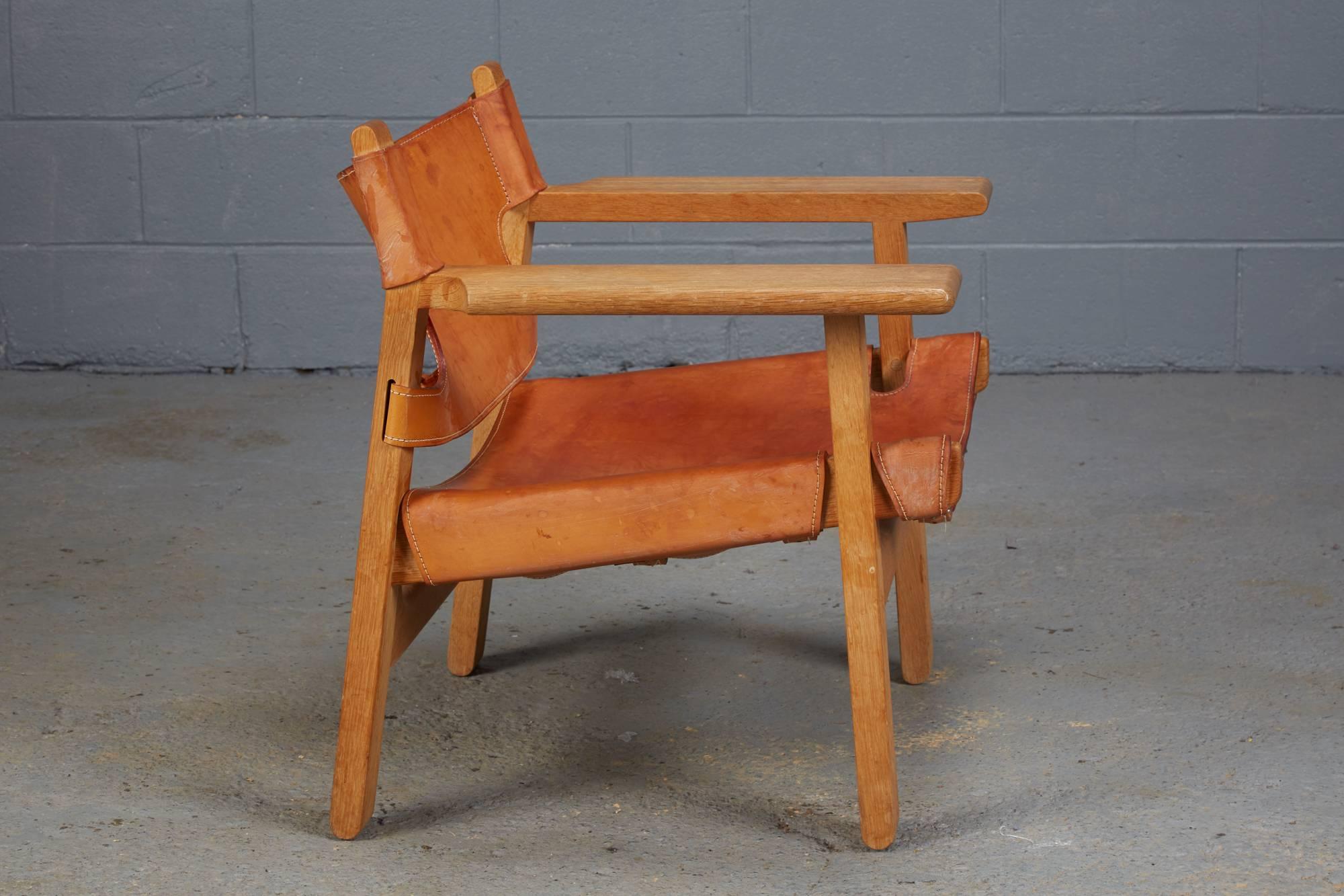 Mid-Century Modern Spanish Chair by Børge Mogensen for Fredericia Furniture