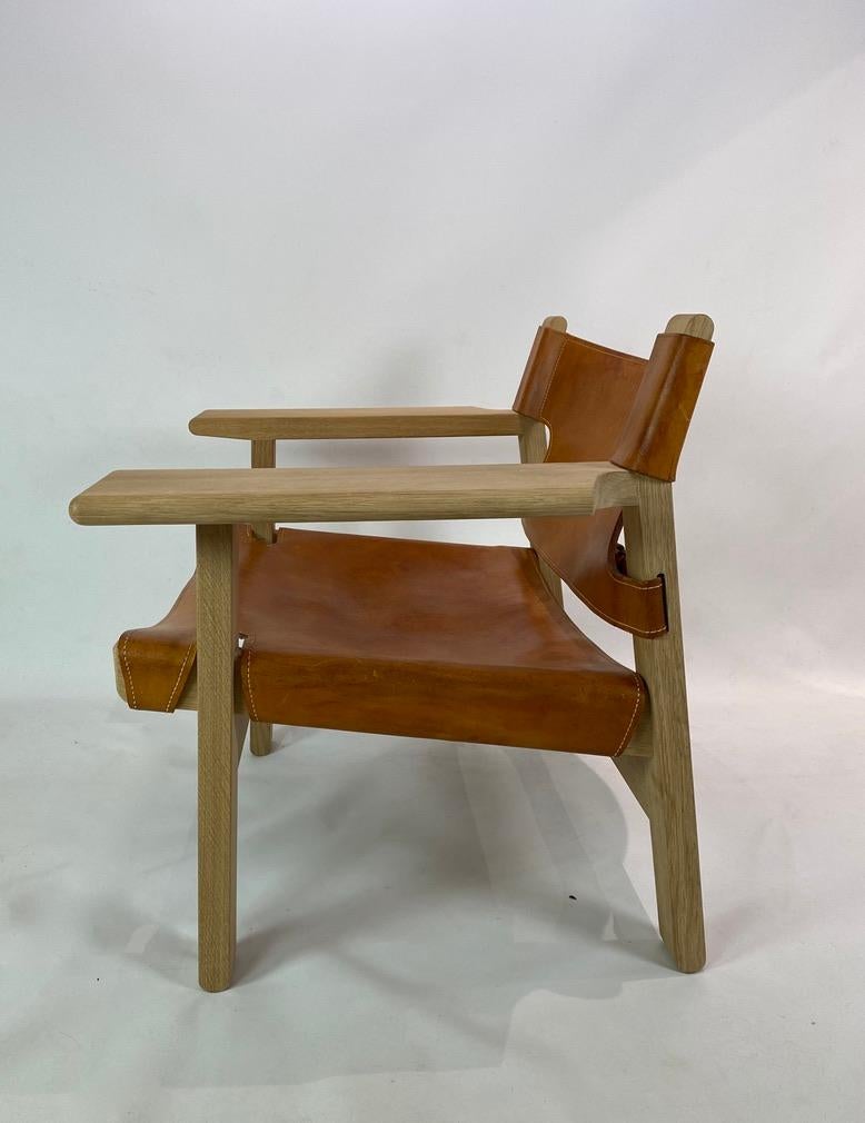 Danish Spanish Chair, Model BM2226, Designed by Børge Mogensen