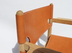 Spanish Dining Chair with Armrests, Model 3238, by Børge Mogensen