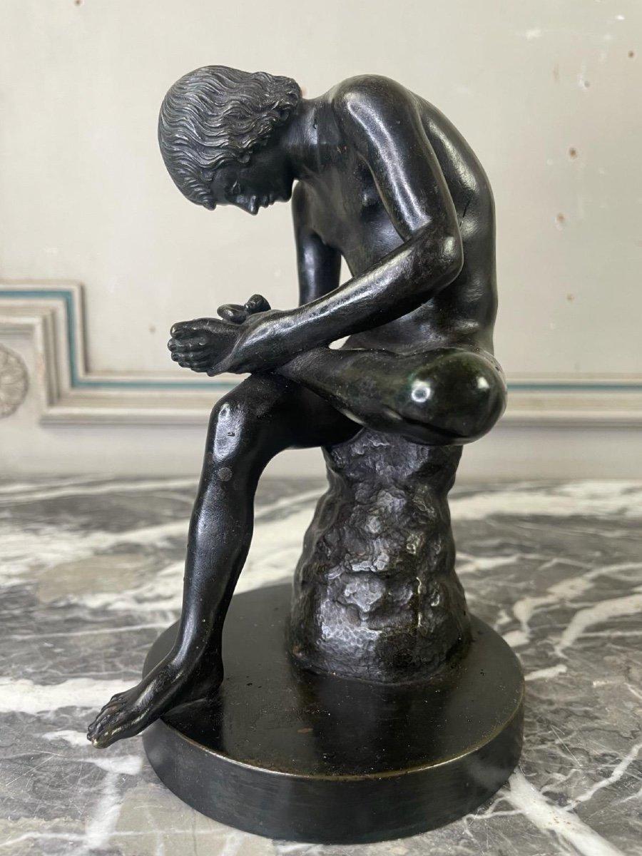 The Spinario, Bronze After The Antique, 19th Century For Sale 6
