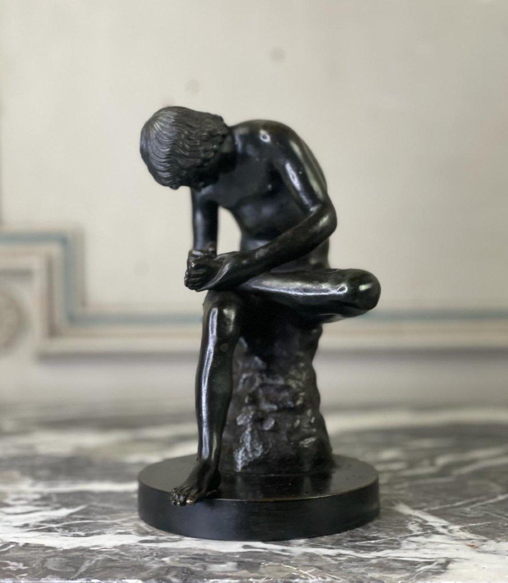 The Spinario, Bronze After The Antique, 19th Century For Sale 8