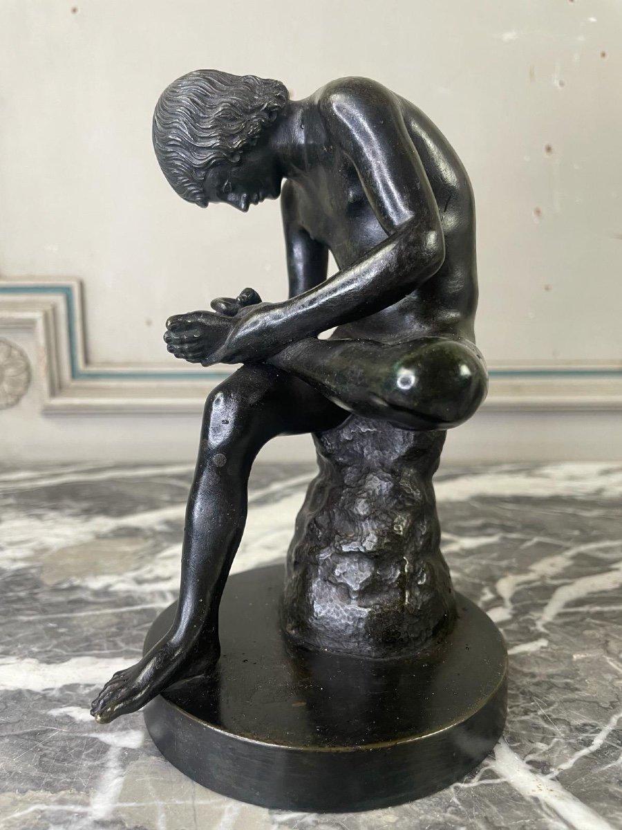 Greco Roman The Spinario, Bronze After The Antique, 19th Century For Sale