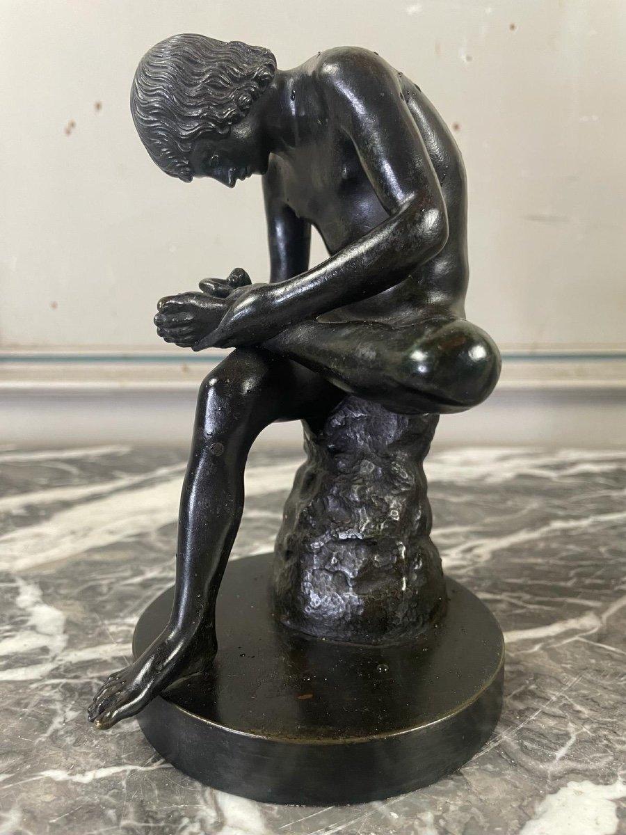 The Spinario, Bronze After The Antique, 19th Century For Sale 1
