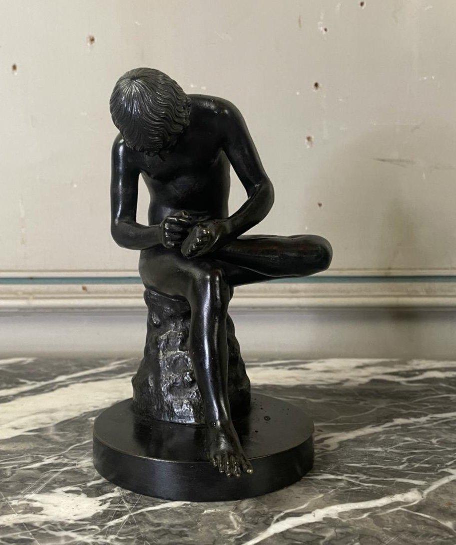 The Spinario, Bronze After The Antique, 19th Century For Sale 3