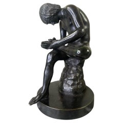 The Spinario, Bronze After The Antique, 19th Century
