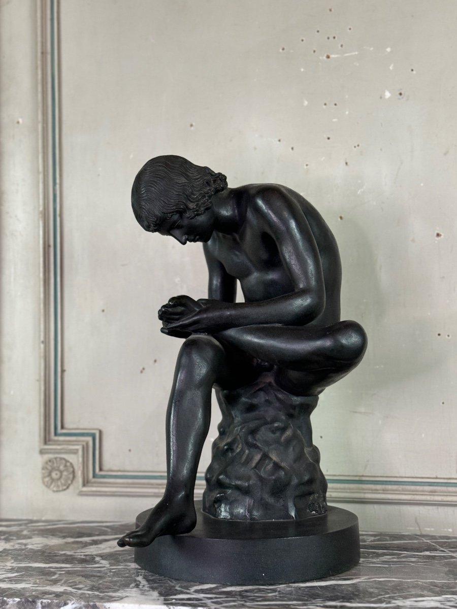 The Spinario, Large Bronze After The Antique, Circa 1880 6