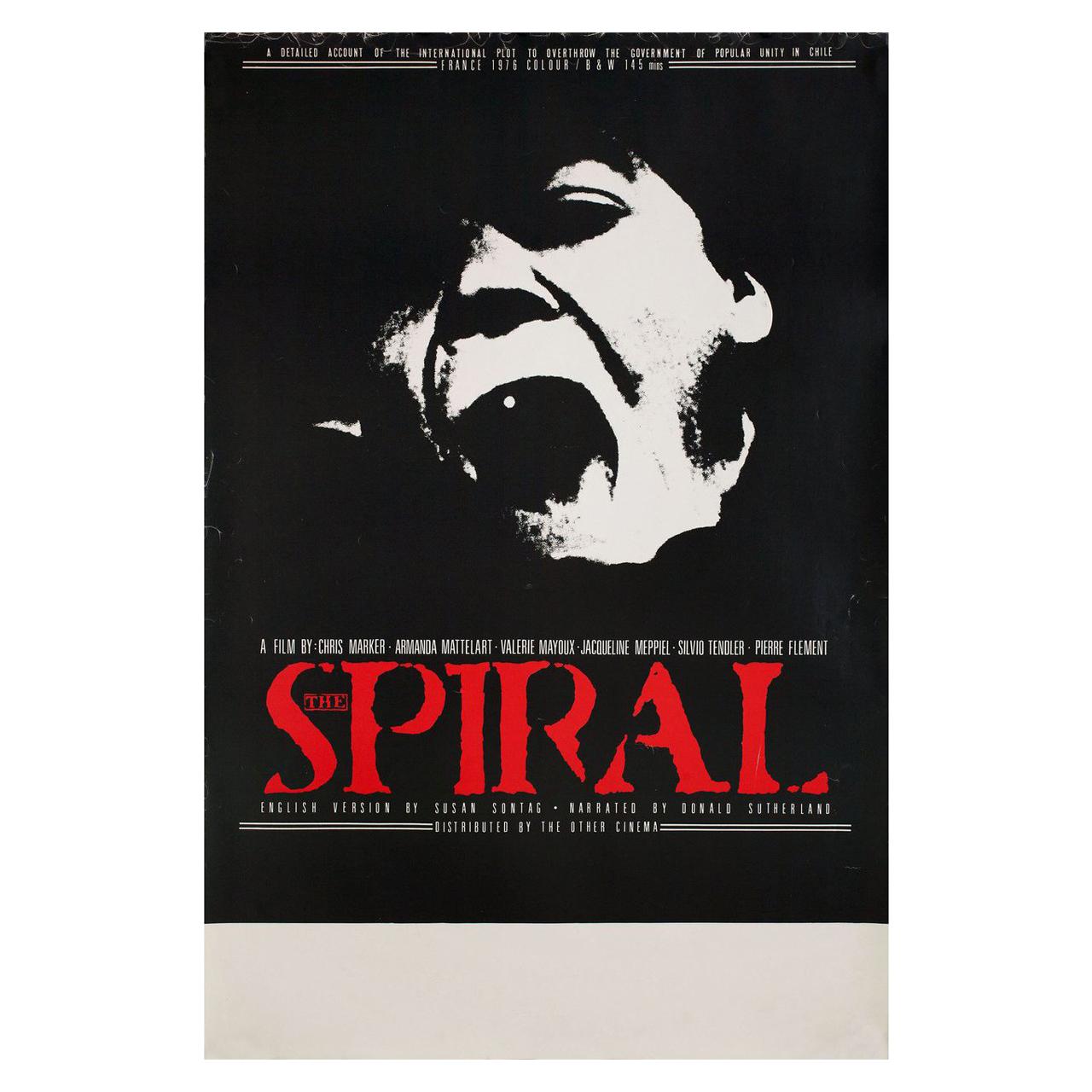The Spiral 1976 British Double Crown Film Poster
