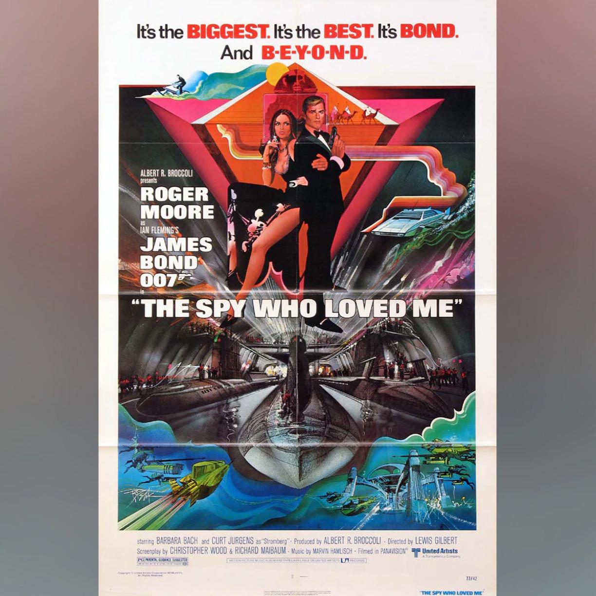 the spy who loved me movie poster