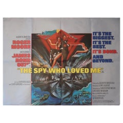 Spy Who Loved Me, Unframed Poster, 1977