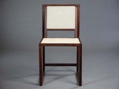 The Square Chair. Produced with Imbuia Solid Wood. Showroom sample