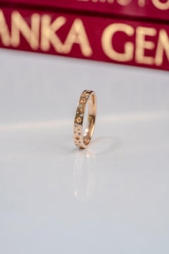 The Stardust Diamond Wedding Band