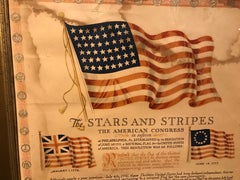 The Stars and Stripes circa 1917 by Geo D.Roper, Rockford, IL 48 Star Flag