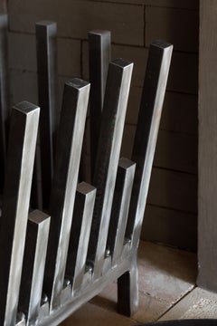 21st Century Castellated Steel Fire Grate, the Steel Grate