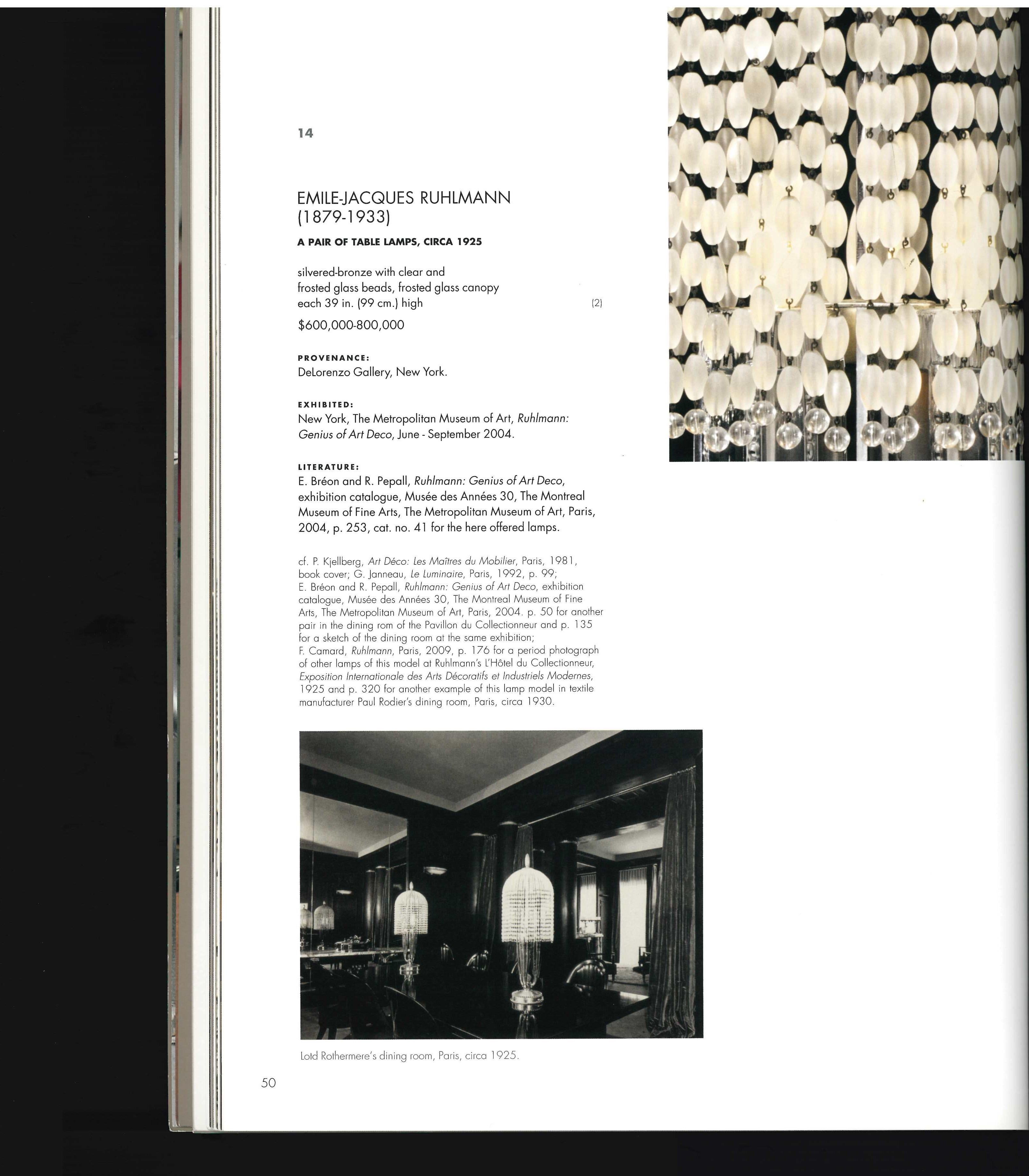 La collection Steven A. Greenberg : Masterpieces of French Art Deco (Chefs-d'œuvre de l'Art déco) Bon état - En vente à North Yorkshire, GB