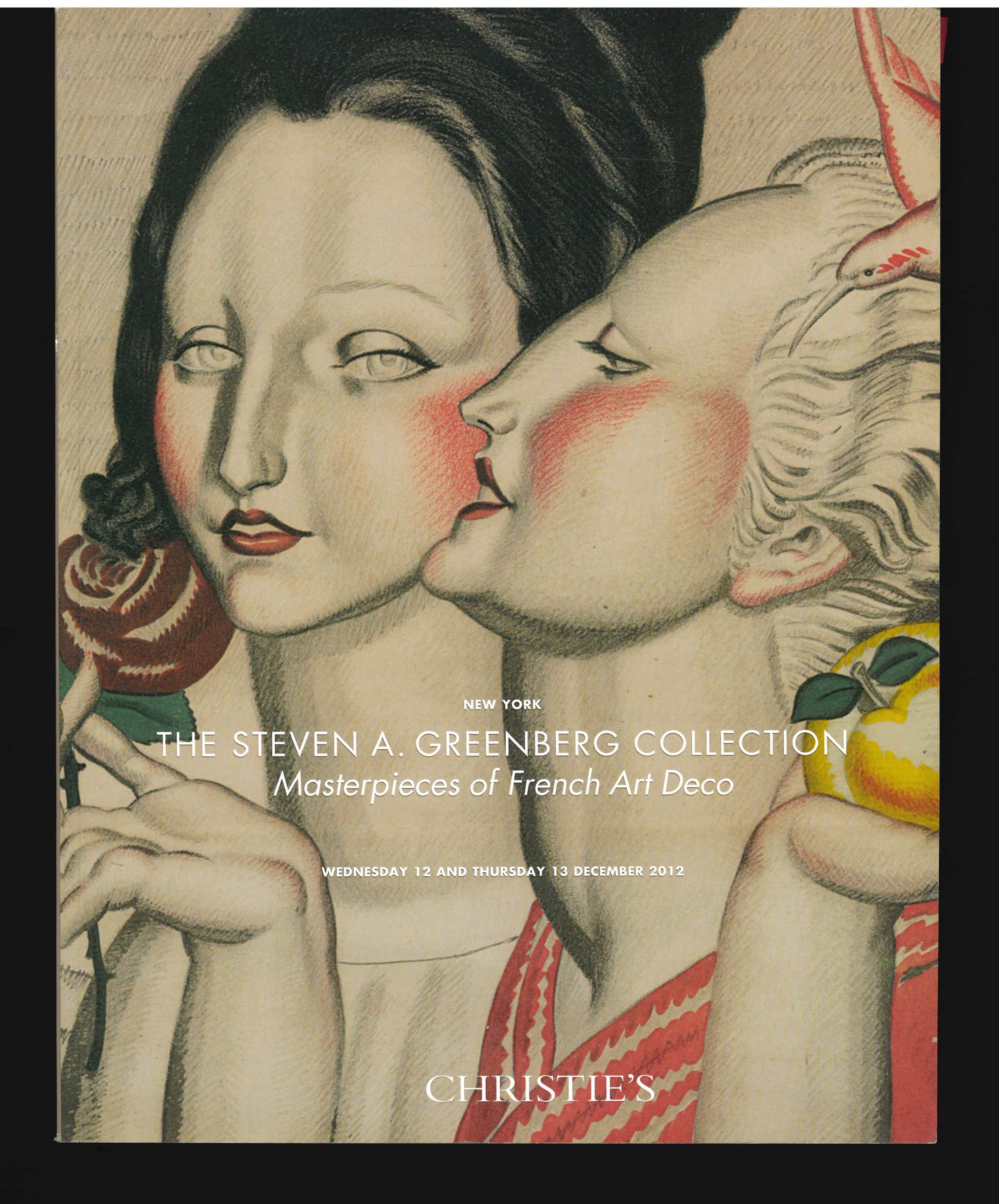 Paper The Steven A. Greenberg Collection: Masterpieces of French Art Deco, (Book) For Sale