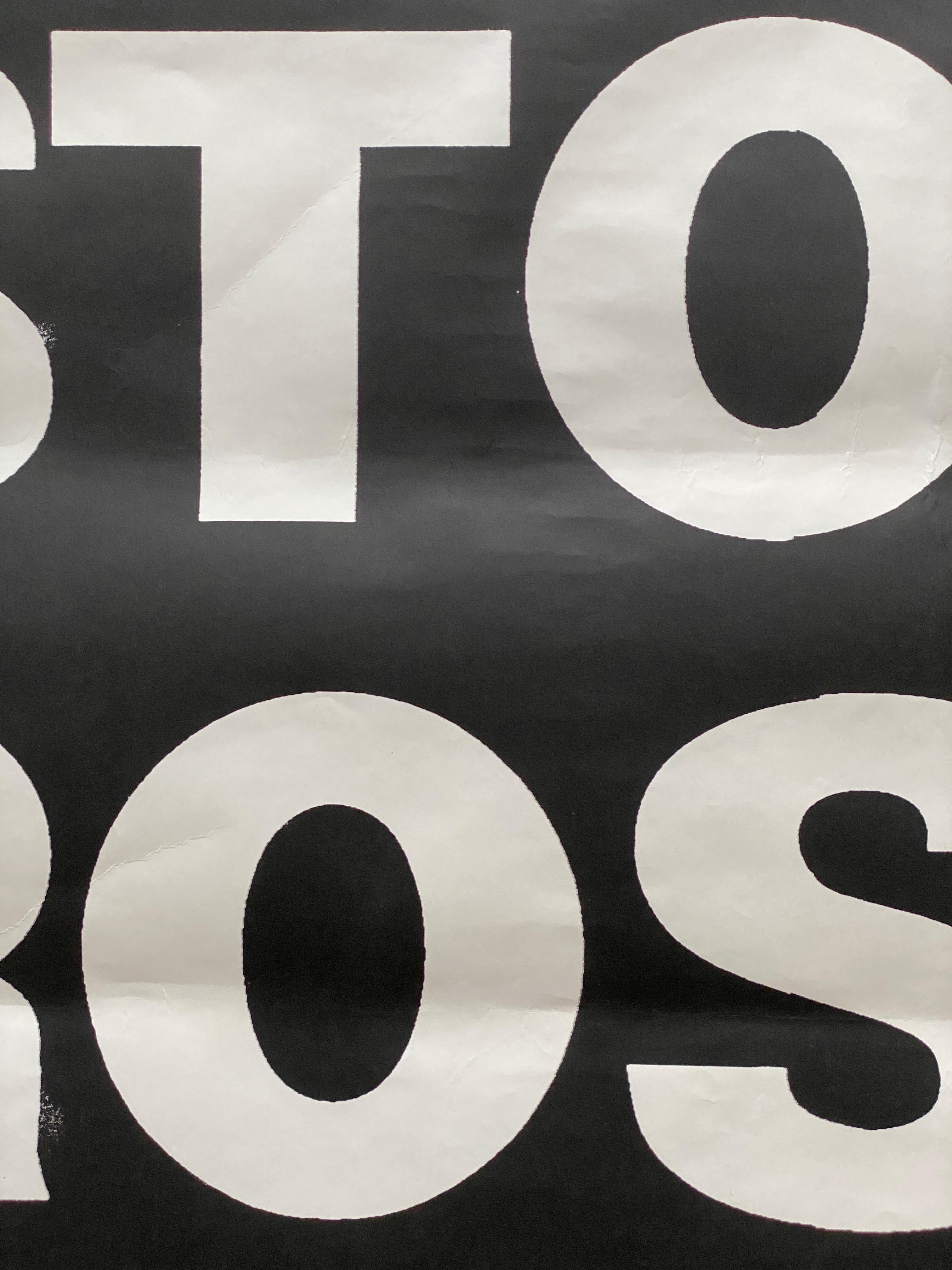 Affiche de concert originale des Stone Roses, Blackpool, 1989 en vente 7