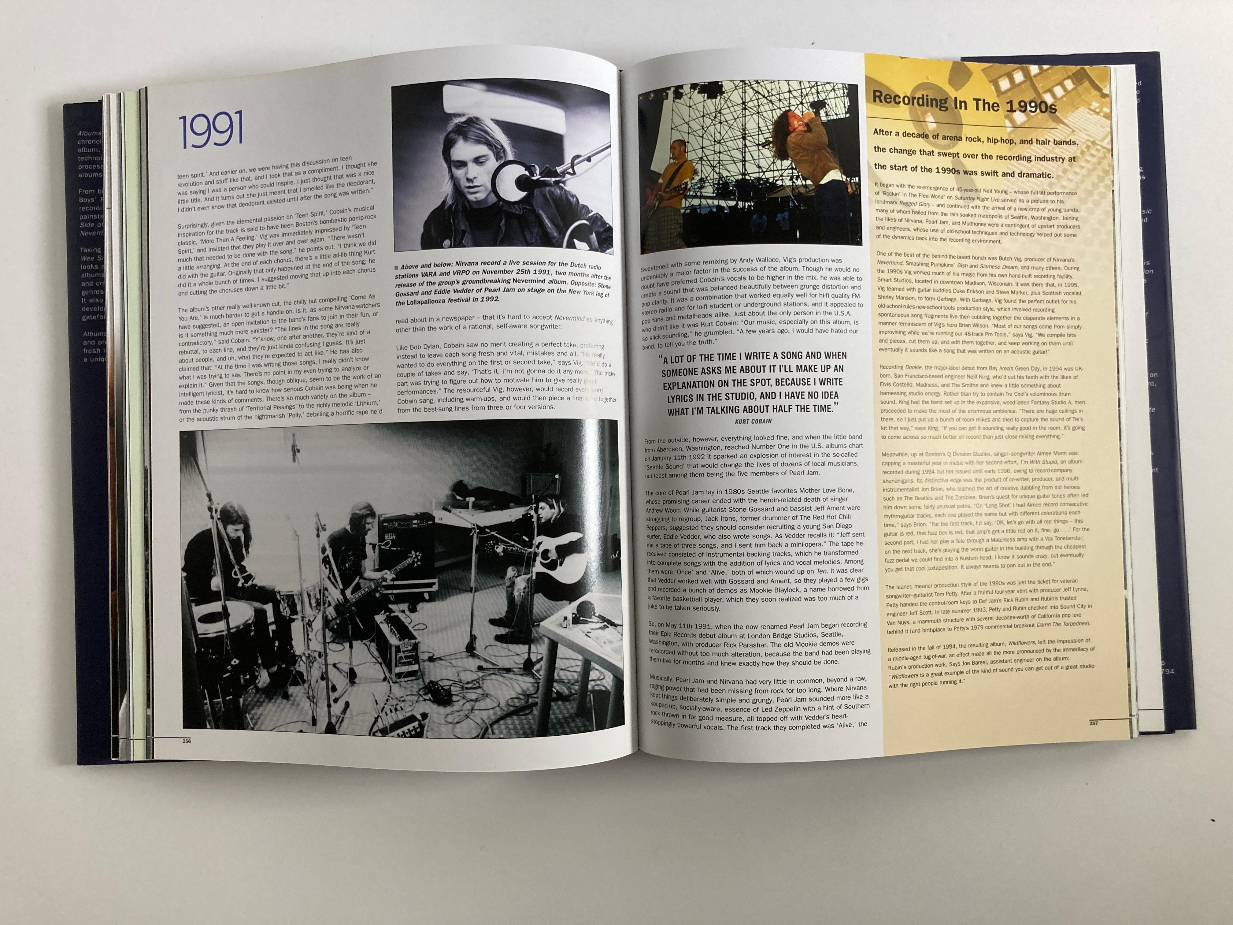 The Stories Behind 50 Years of Great Recordings Hardcover Table Book 3